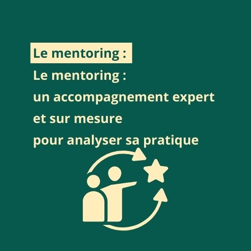 article sur le mentoring pour les profs et formateurs